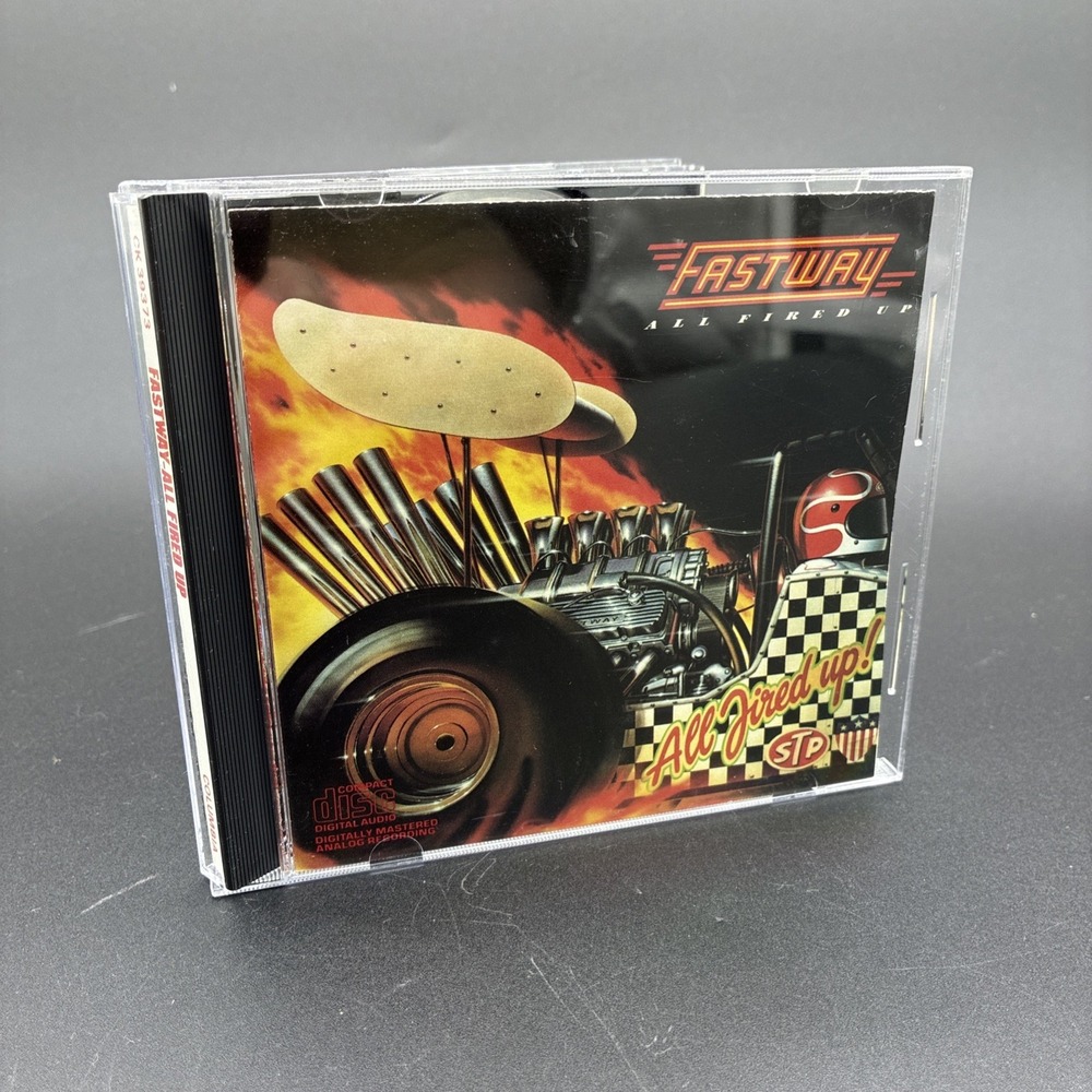 Fastway All Fired Up CD 1984 Columbia 80s Hard Rock Heavy Metal